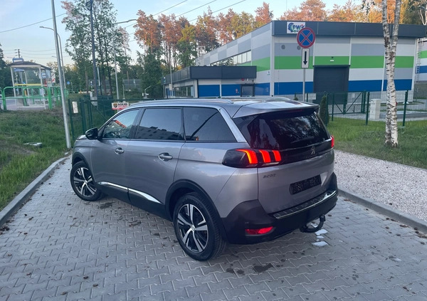 Peugeot 5008 cena 68900 przebieg: 143000, rok produkcji 2019 z Ząbki małe 121